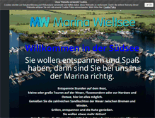 Tablet Screenshot of marina-wieltsee.com